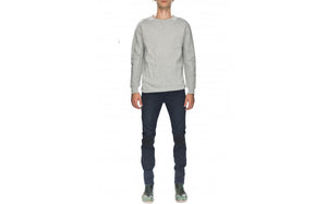 KNITTED SWEAT GREY MARLE